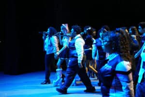 A cappella ensemble Revolution performs at HOPE Center for the Arts on Thursday, December 11, 2025.
