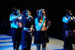 A cappella ensemble Revolution performs at HOPE Center for the Arts on Thursday, December 11, 2025.